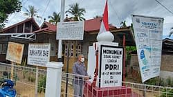 Tim survei peringatan HBN di Silantai, Kecamatan Sumpur Kudus Selatan, Kabupaten Sijunjung