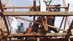 Bupati Pasbar, Hamsuardi hadiri Batagak Kudo-kudo Mushalla Ikhwanusshofa Kampuang Apa di Timbo Abu