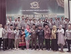 Gelar Anugerah IWO Awards, Wakil Walikota Malang Apresiasi IWO Malang Raya