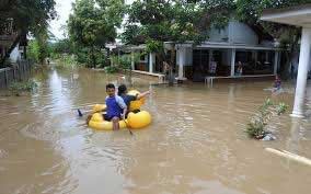Banjir rendam pemukiman warga di Jember