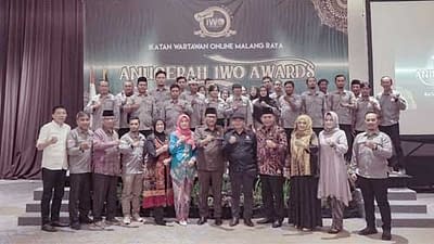 Pelantikan Pengurus Daerah Ikatan Wartawan Online (IWO) Malang Raya