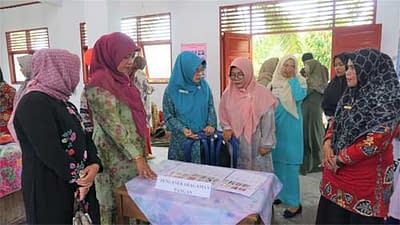 TP PKK Pasbar Penilaian Lapangan Posyandu Permata Hati Nagari Kapa dan Posyandu Prima Generasi Bunda Nagari Koto Baru di Kecamatan Luhak Nan Duo
