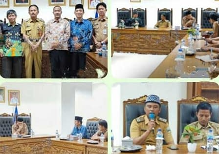 Bupati Pesisir Barat Terima Kunjungan Rektor Universitas Muhammadiyah Metro