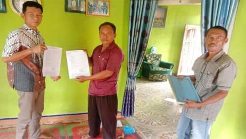 Agus Riyanto Daftarkan Diri ke Panitia Pilkakam Rantau Jaya
